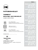 Preview for 1 page of Patterson-Kelley MOD-04 Installation And Owner'S Manual