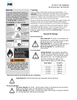 Preview for 3 page of Patterson-Kelley SOLIS SL-1500 Installation & Owner'S Manual