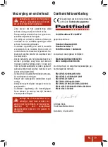 Preview for 41 page of Pattfield Ergo Tools 2007004649028 Original Instructions Manual