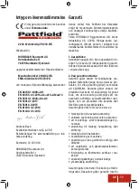 Preview for 59 page of Pattfield Ergo Tools 2007006463974 Manual