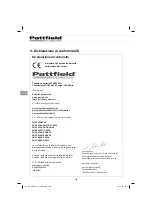 Preview for 106 page of Pattfield Ergo Tools 3413075 Translation Of The Original Instructions