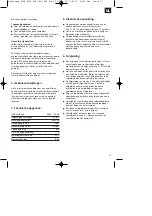 Preview for 15 page of Pattfield Ergo Tools 41.801.20 Operating Instructions Manual