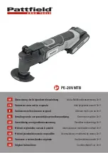 Preview for 1 page of Pattfield Ergo Tools 4306517370848 Original Instructions Manual