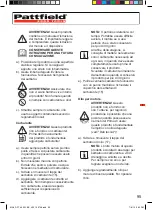 Preview for 95 page of Pattfield Ergo Tools 8783656 Original Instructions Manual