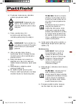 Preview for 185 page of Pattfield Ergo Tools 8783656 Original Instructions Manual