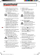 Preview for 210 page of Pattfield Ergo Tools 8783656 Original Instructions Manual