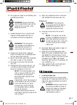 Preview for 231 page of Pattfield Ergo Tools 8783656 Original Instructions Manual