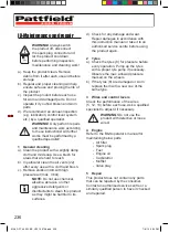 Preview for 236 page of Pattfield Ergo Tools 8783656 Original Instructions Manual