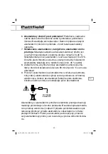 Предварительный просмотр 271 страницы Pattfield Ergo Tools BASIC PE-AHE 18 Li Translation Of The Original Instructions