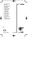 Pattfield Ergo Tools E-BH 950 Operating Instructions Manual preview