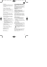 Preview for 15 page of Pattfield Ergo Tools E-BH 950 Operating Instructions Manual