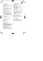 Preview for 23 page of Pattfield Ergo Tools E-BH 950 Operating Instructions Manual