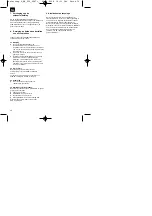 Preview for 36 page of Pattfield Ergo Tools E-BH 950 Operating Instructions Manual