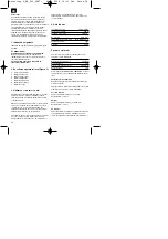 Preview for 38 page of Pattfield Ergo Tools E-BH 950 Operating Instructions Manual