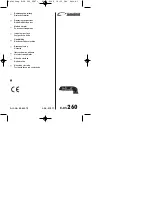 Pattfield Ergo Tools E-DS 260 Operating Instructions Manual preview