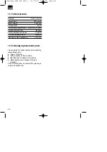 Предварительный просмотр 26 страницы Pattfield Ergo Tools E-EM 1232 Operating Instructions Manual