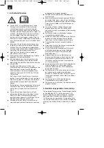 Preview for 2 page of Pattfield Ergo Tools E-GP 6036 Operating Instructions Manual