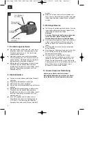 Preview for 4 page of Pattfield Ergo Tools E-GP 6036 Operating Instructions Manual