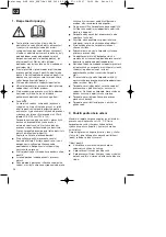 Preview for 26 page of Pattfield Ergo Tools E-GP 6036 Operating Instructions Manual