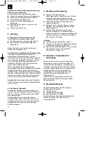 Предварительный просмотр 14 страницы Pattfield Ergo Tools E-KS 2035 Operating Instructions Manual