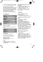 Preview for 53 page of Pattfield Ergo Tools E-KS 2035 Operating Instructions Manual