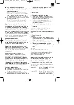 Предварительный просмотр 65 страницы Pattfield Ergo Tools E-KS 2035 Operating Instructions Manual