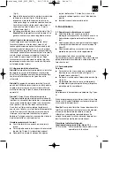 Предварительный просмотр 73 страницы Pattfield Ergo Tools E-KS 2035 Operating Instructions Manual