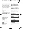 Предварительный просмотр 21 страницы Pattfield Ergo Tools E-MG 250 E Operating Instructions Manual