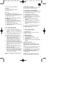 Предварительный просмотр 27 страницы Pattfield Ergo Tools E-MG 250 E Operating Instructions Manual