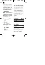 Предварительный просмотр 36 страницы Pattfield Ergo Tools E-MG 250 E Operating Instructions Manual