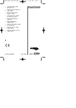 Pattfield Ergo Tools E-WS 2200 Original Operating Instructions preview