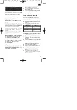 Preview for 47 page of Pattfield Ergo Tools E-WS 2200 Original Operating Instructions