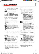 Preview for 73 page of Pattfield Ergo Tools k600-1 BS Original Instructions Manual