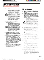 Preview for 209 page of Pattfield Ergo Tools k600-1 BS Original Instructions Manual