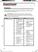 Preview for 216 page of Pattfield Ergo Tools k600-1 BS Original Instructions Manual