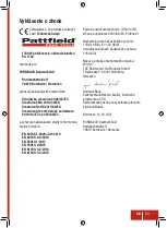 Предварительный просмотр 69 страницы Pattfield Ergo Tools PA 1700 Manual