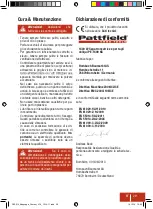 Preview for 31 page of Pattfield Ergo Tools PE-1400 KS Original Instructions Manual