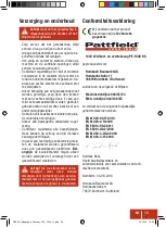 Preview for 41 page of Pattfield Ergo Tools PE-1400 KS Original Instructions Manual