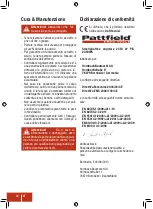 Preview for 36 page of Pattfield Ergo Tools PE-2350WS Original Instructions Manual