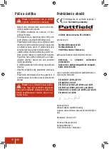 Preview for 72 page of Pattfield Ergo Tools PE-2350WS Original Instructions Manual