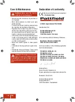 Preview for 108 page of Pattfield Ergo Tools PE-2350WS Original Instructions Manual