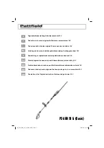 Pattfield Ergo Tools PE-AHH 18 Li Original Instructions Manual preview