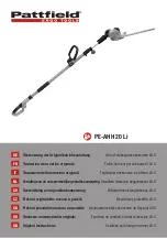 Pattfield Ergo Tools PE-AHH 20 Li Original Instructions Manual предпросмотр