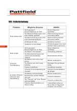 Preview for 42 page of Pattfield Ergo Tools PE-BS 25 Instructions Manual