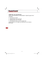 Preview for 52 page of Pattfield Ergo Tools PE-DFS 10 Instructions Manual