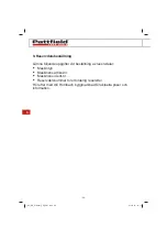 Preview for 64 page of Pattfield Ergo Tools PE-DFS 10 Instructions Manual