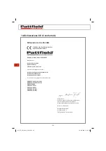 Preview for 56 page of Pattfield Ergo Tools PE-SW 3030 Original Instructions Manual