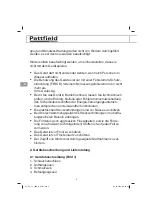 Preview for 8 page of Pattfield Ergo Tools PE-TP 1000 N Instructions Manual