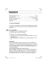 Preview for 50 page of Pattfield Ergo Tools PE-TP 1000 N Instructions Manual