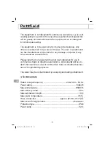 Preview for 112 page of Pattfield Ergo Tools PE-TP 1000 N Instructions Manual